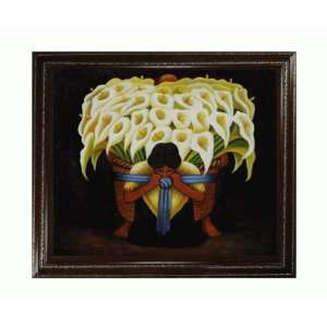  Art Reproduction Oil Painting   Rivera Paintings: El Vendedor 