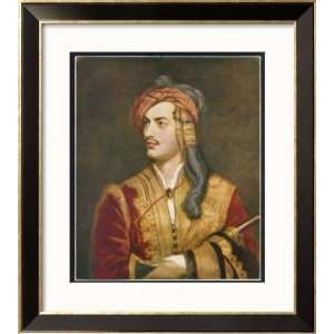 George Gordon Lord Byron English Poet Depicted Here in His 