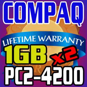 2GB KIT Compaq Presario C304NR C307NR C501NR Memory RAM  