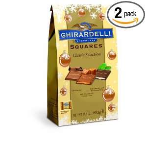 Ghirardelli Chocolate Squares Classic Selection (Milk with Caramel 