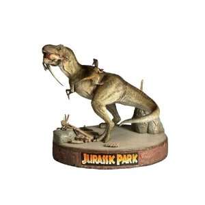  Jurassic Park T Rex vs. Velociraptors Diorama by Sideshow 