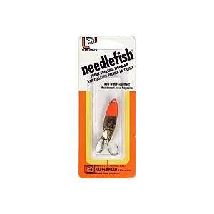  1 Needle Fish Brass/Red Head: Sports & Outdoors