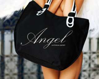 Victoria Secret 2011 Limited Edition Angel Tote Bag Black BLING NWT 