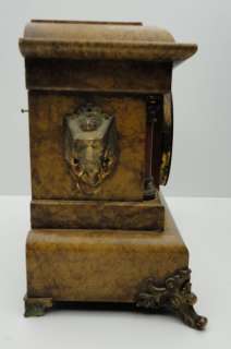 1890s Seth Thomas Mantle Clock Ornate as is  