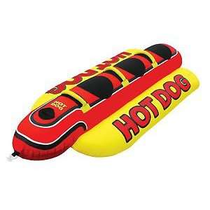  AIRHEAD HOT DOG 3 person tube: Sports & Outdoors