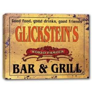  GLICKSTEINS Family Name World Famous Bar & Grill 