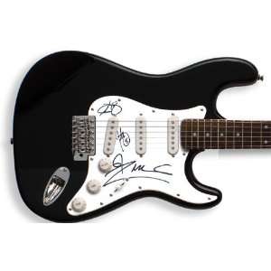 Rob Zombie Plus Autographed Signed Mayhem Guitar & Proof PSA