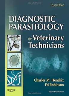 Diagnostic Parasitology Veterinary Technicians Book  C  
