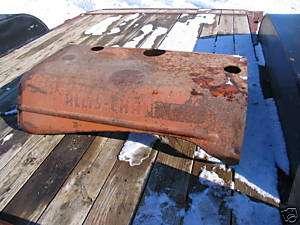Allis Chalmers Hood Cowl Cover WD WD45  
