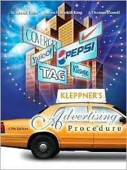 Kleppners Advertising Procedure, (0132308290), Ronald Lane, Textbooks 
