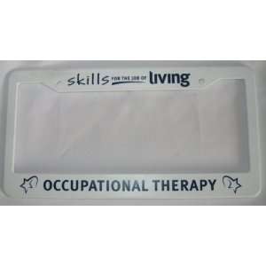  Occupational Therapy License Plate Frame 