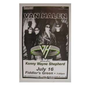 Van Halen Handbill Poster Denver