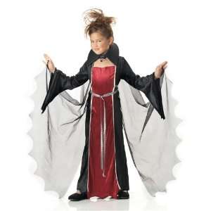  Childs Vampire Girl Costume Size Medium (8 10): Toys 
