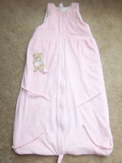 BABY CLUB C&A bunting PINK VELOUR BAG warm BLANKET girl  