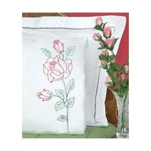   With White Lace Edge 2 pack   Long Stem Rose Arts, Crafts & Sewing