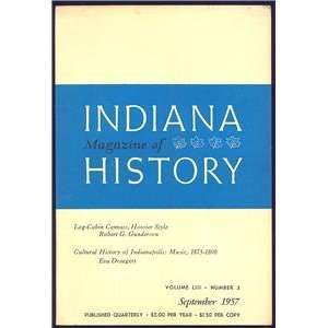    Indiana Magazine of History (Volume LIII (53) Number 3) Books