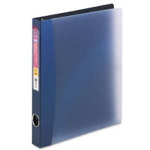  Easy Access Round Ring Reference Binder, 1 Capacity, Dark 