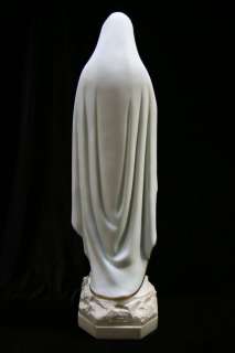 Large Virgin Mary Statue Sculpture Lourdes Made Italy  