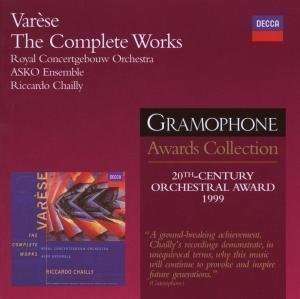 CD Set *EDGARD VARÈSE* Gesamtwerk THE COMPLETE WORKS  