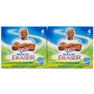  Mr. Clean Magic Eraser, 4 ct 2 ct (Quantity of 3) Health 