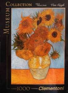 Van Gogh Sunflowers 1000 Pc Jigsaw Puzzle NIB  