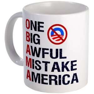 Anti Obama Funny Mug by  