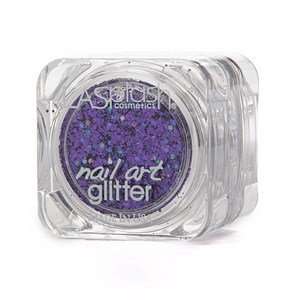  LASplash Cosmetics Nail Art Glitter, Illusion (purple), .1 