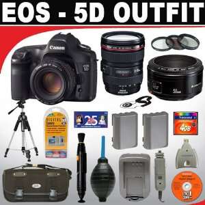   Lens + Canon EF 50mm f/1.8 II Camera Lens + Deluxe 4GB High Speed