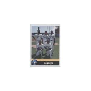  1990 Brewers Miller Brewing #32   Coaches Card Don Baylor 