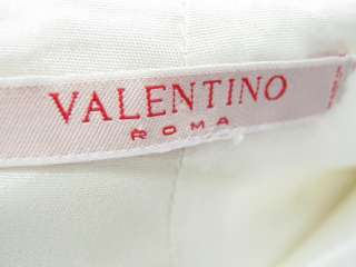 VALENTINO Beige Ivory Skirt Suit Blazer Outfit Sz. 6  