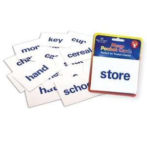 Word Pocket Cards Nouns: Toys & Games