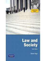 INTERNATIONAL EDITION $ Law and Society by Vago NEW  