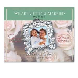  100 Save the Date Cards   Pink Roses