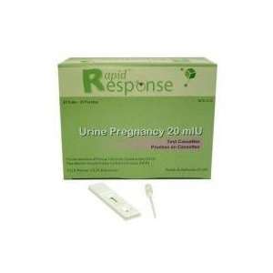  Rapid Response hCG Urine Pregnancy Test Strips, 20 mIU, 50 