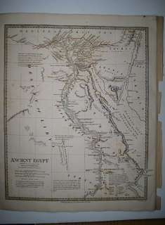 1831 SDUK Map of Ancient Egypt  