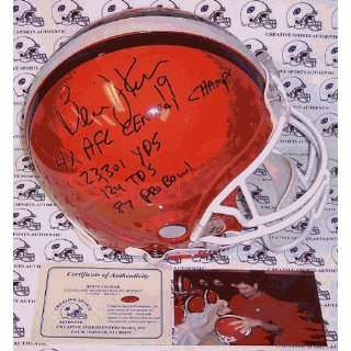  Signed Bernie Kosar Helmet   Authentic