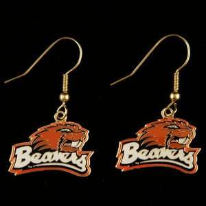  Oregon State Beavers Team Dangle Earrings Sports 