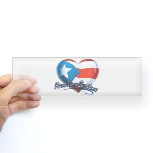   Clear Puerto Rican Sweetheart Puerto Rico Flag: Everything Else