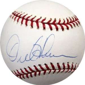  Orel Hershiser Autographed Baseball   Autographed 