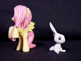 My Little Pony FIM Fluttershy correct hair Custom blind bag & Angel 