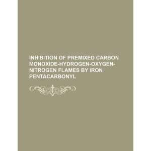 Inhibition of premixed carbon monoxide hydrogen oxygen 