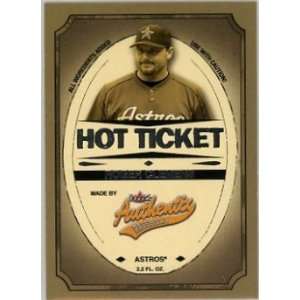  Roger Clemens Houston Astros 2005 Fleer Authentix Hot Ticket 