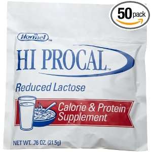 Hormel Supplement Hi Procal Reduce Lactose, 0.76 Ounce Packages (Pack 