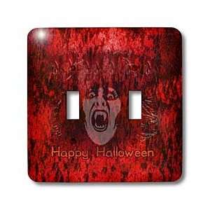  Sandy Mertens Halloween Designs   Vampire Face in Bloody 
