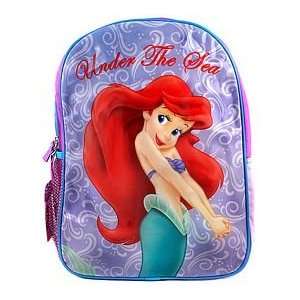  Disney Little Mermaid Ariel Backpack   Under the Sea 