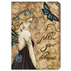  Tree Free Greetings Follow Your Dreams Fairy, 160 Page Recycled 