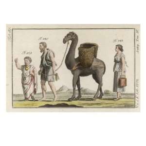  Two Roman Slaves (And a Camel) Attend their Young Master 