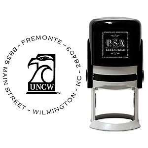  UNCW Seahawk Logo Stamp Moving Corporate