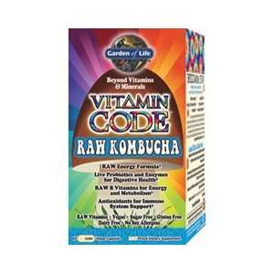  Garden of Life Vitamin Code  Raw Kombucha 60 CNT Health 