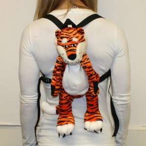  Auburn Tigers Plush Team Mascot Backpack NCAA College Athletics 